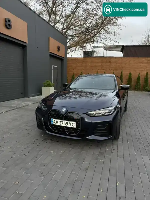 BMW i4 2023, фото з оголошення 1 з 21, VIN WBY31AW000FS35453