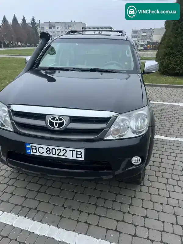 Toyota Fortuner 2006, фото з оголошення 1 з 21, VIN MR1YX59G203007863
