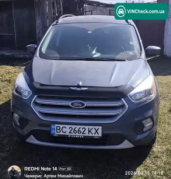 Ford Escape 2018, фото з оголошення 2 з 21, VIN 1FMCU9GDXJUB58091