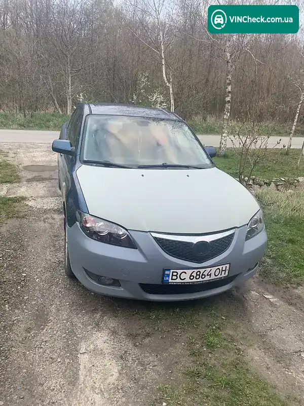 Mazda 3 2006, фото з оголошення 1 з 9, VIN JMZBK12Z271526990