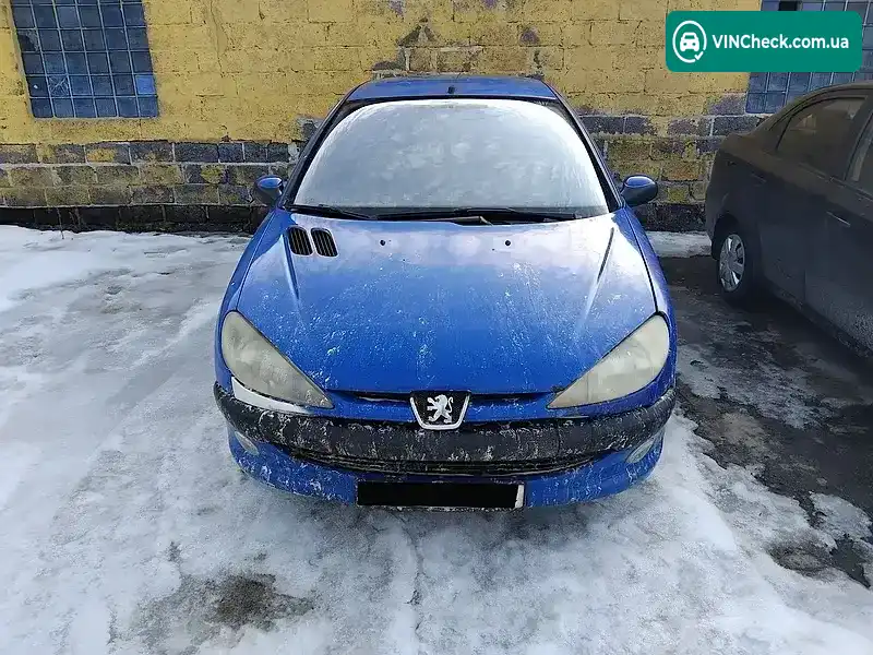 Peugeot 206 2002, фото з оголошення 1 з 7, VIN VF32CKFWF42892404
