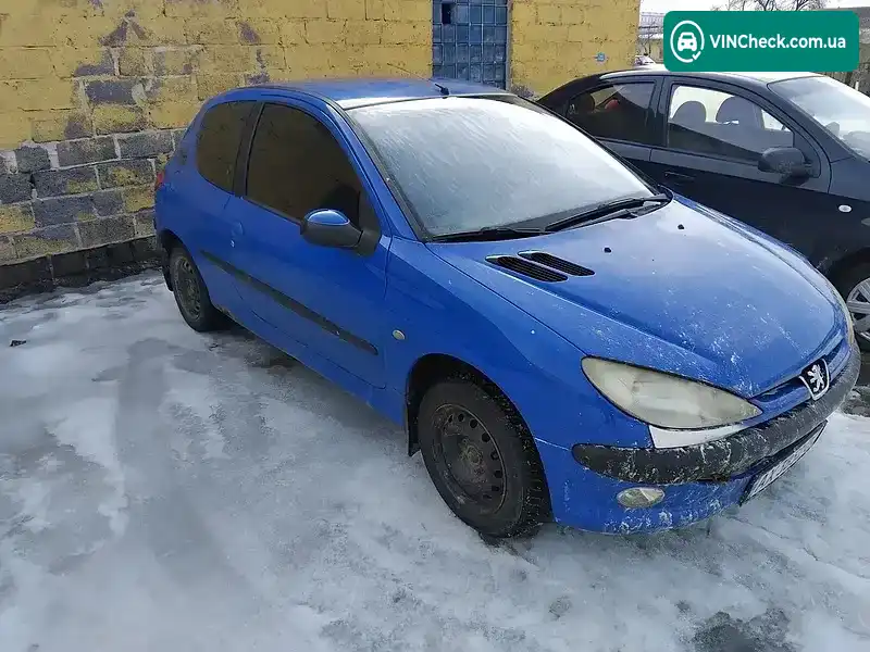 Peugeot 206 2002, фото з оголошення 2 з 7, VIN VF32CKFWF42892404