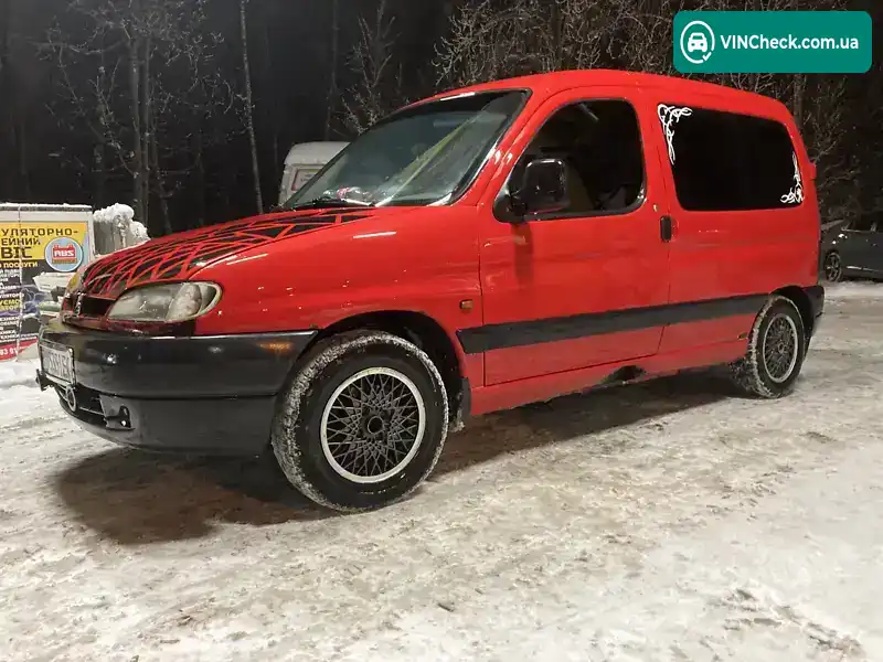 Peugeot Partner 2002, фото з оголошення 2 з 9, VIN VF358WJYF60444679
