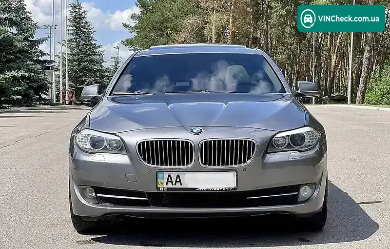 BMW 5 Series 2011, фото з оголошення 1 з 20, VIN WBAXH5C55CDW02589