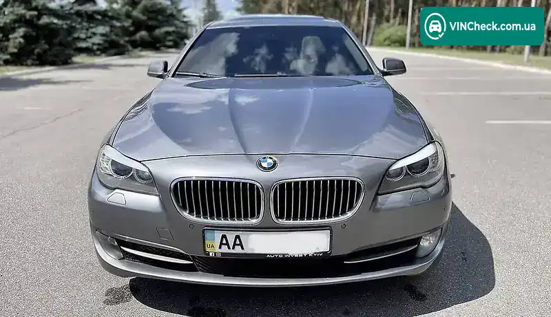 BMW 5 Series 2011, фото з оголошення 2 з 20, VIN WBAXH5C55CDW02589