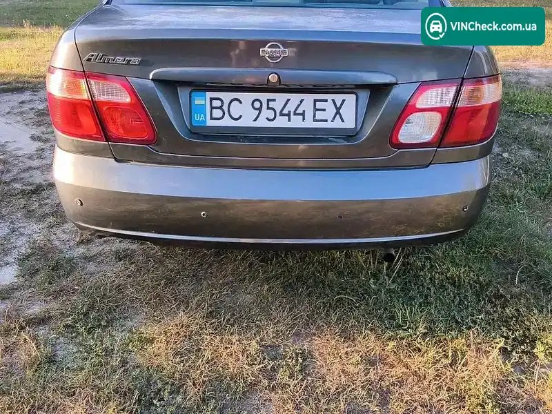 Nissan Almera 2005, фото з оголошення 2 з 7, VIN SJNBAAN16U2623899