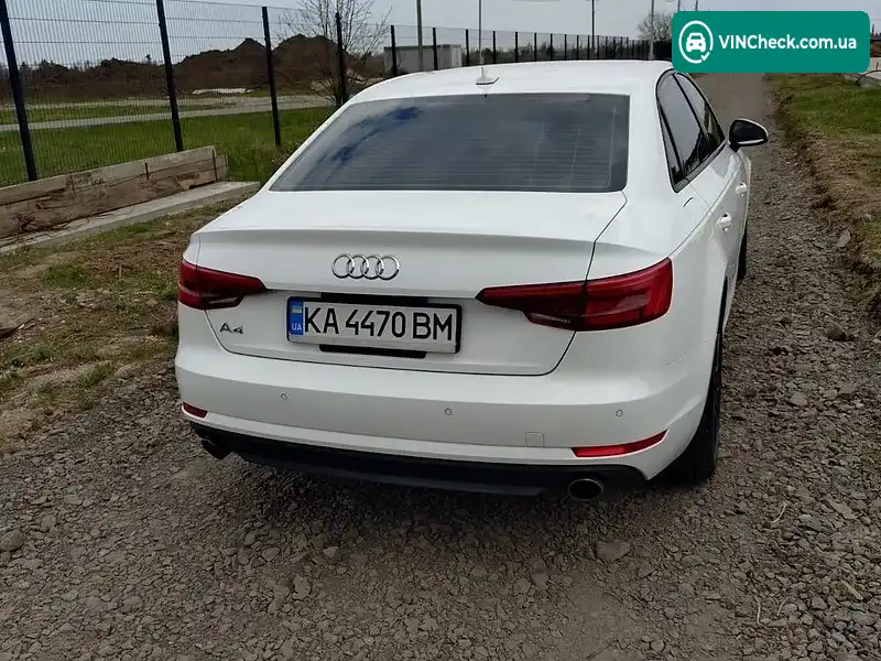 Audi A4 2016, фото з оголошення 2 з 11, VIN WAUGNAF43HN005317
