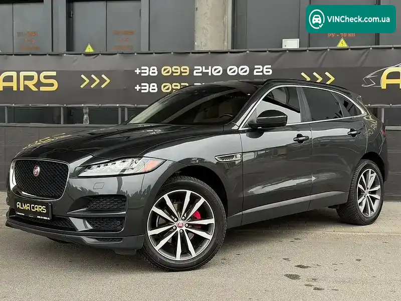 Jaguar F-Pace 2016, фото з оголошення 1 з 20, VIN SADCK2BN9HA096247