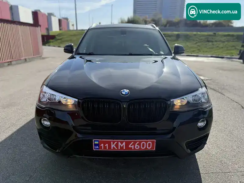 BMW X3 2016, фото з оголошення 2 з 20, VIN 5UXWX9C55G0D79820