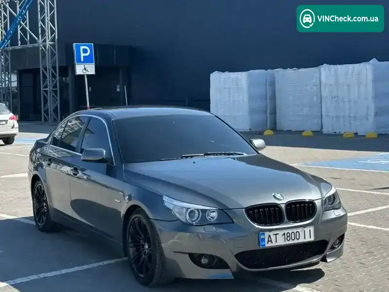 BMW 5 Series 2004, фото з оголошення 1 з 21, VIN WBANC71040B643442