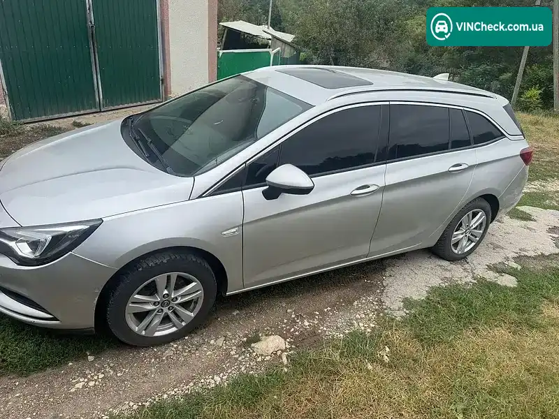 Opel Astra 2017, фото з оголошення 1 з 9, VIN W0VBE8EG1J8003822