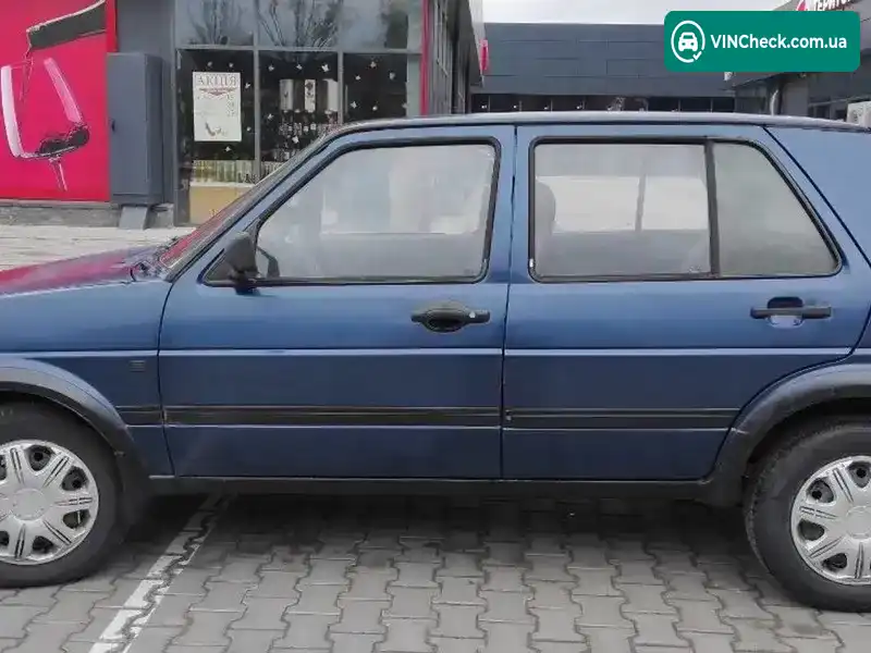 Volkswagen Golf 1990, фото з оголошення 2 з 21, VIN WVWZZZ1GZMW108477