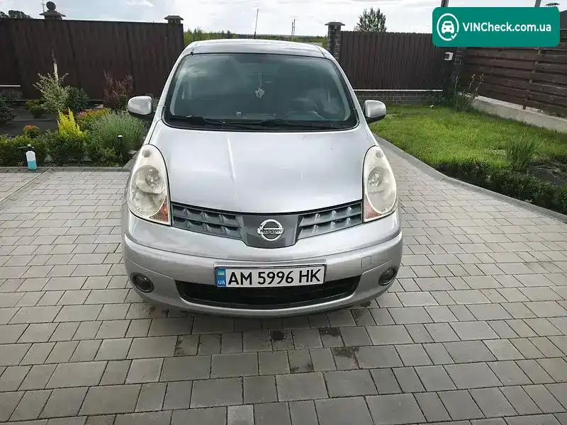 Nissan Note 2008, фото з оголошення 1 з 10, VIN SJNFAAE11U1292748