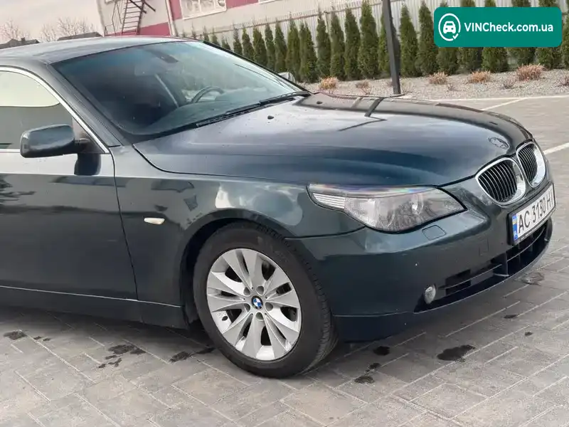 BMW 5 Series 2006, фото з оголошення 2 з 20, VIN WBANJ51050CV06840