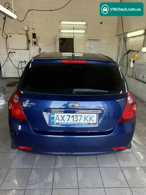 Kia Ceed 2008, фото з оголошення 2 з 13, VIN U5YFF24228L106100