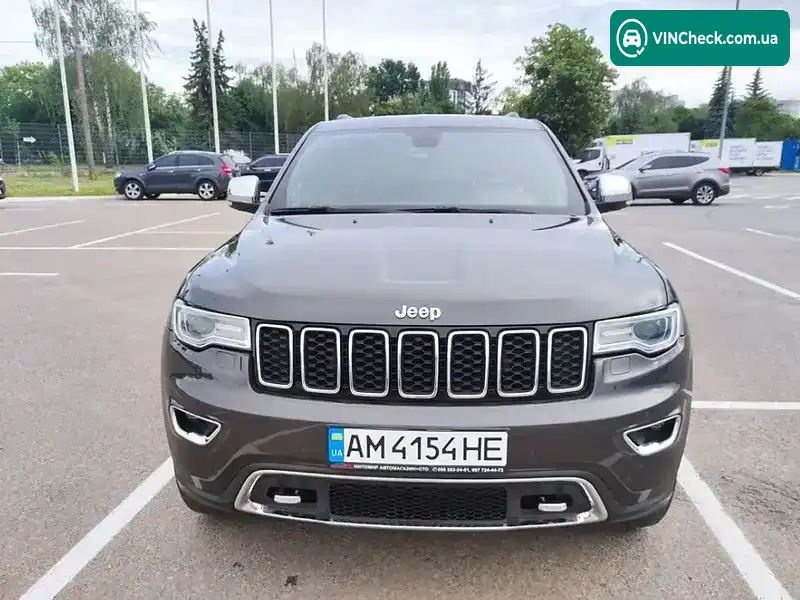 Jeep Grand Cherokee 2017, фото з оголошення 1 з 16, VIN 1C4RJFCG3HC811270