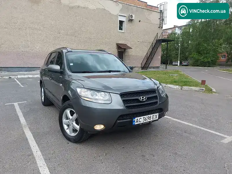 Hyundai Santa FE 2007, фото з оголошення 1 з 20, VIN KMHSH81WP7U198407