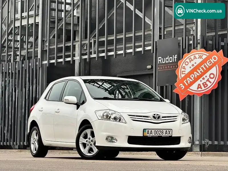 Toyota Auris 2012, фото з оголошення 1 з 20, VIN NMTKV56E40R099525