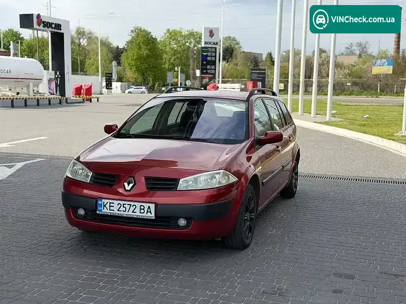 Renault Megane 2003, фото з оголошення 2 з 14, VIN VF1KM0H0H29706906