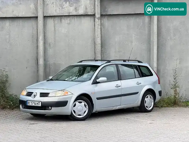 Renault Megane 2004, фото з оголошення 2 з 20, VIN VF1KMRG0631407793
