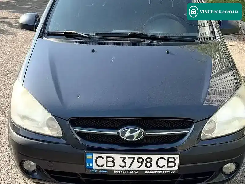 Hyundai Getz 2008, фото з оголошення 1 з 13, VIN KMHBT51BP8U844656