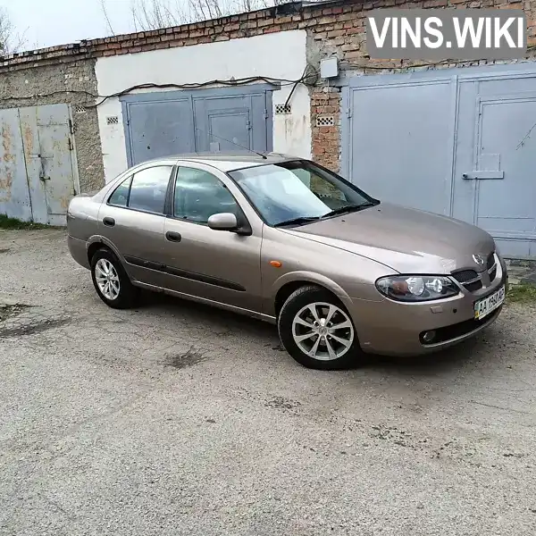 Nissan Almera 2005, фото з оголошення 1 з 16, VIN SJNBBAN16U0586844