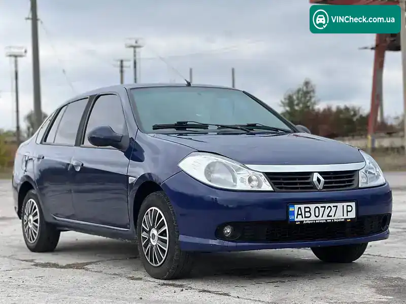 Renault Symbol 2011, фото з оголошення 2 з 20, VIN VF1LBNP0545268732
