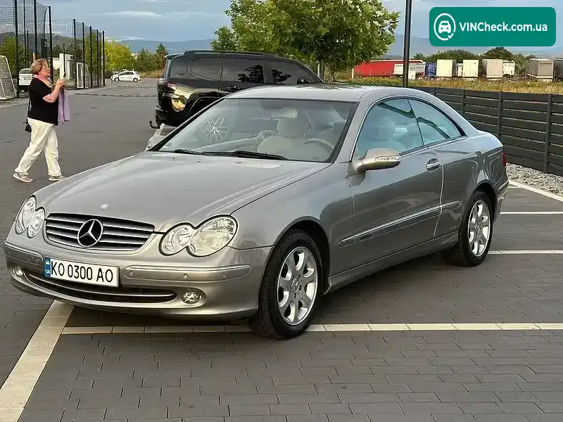 Mercedes-Benz CLK-Class 2002, фото з оголошення 1 з 18, VIN WDB2093421F026369