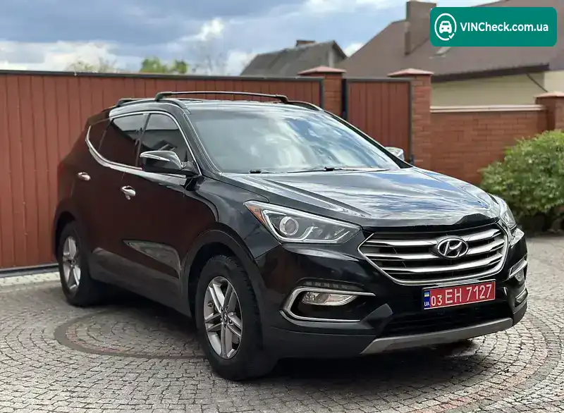 Hyundai Santa FE 2016, фото з оголошення 2 з 20, VIN 5NMZUDLBXHH014497