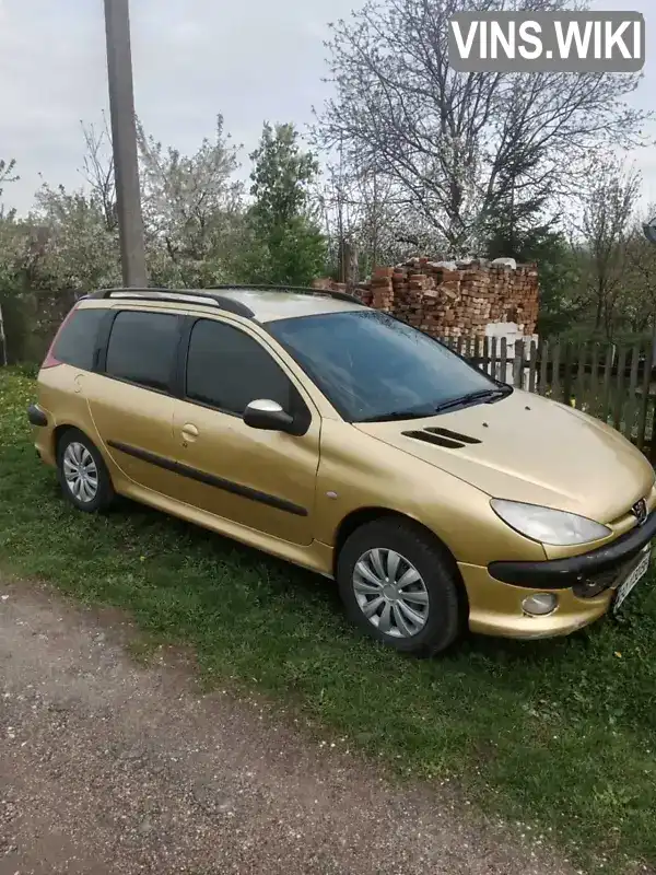 Peugeot 206 2002, фото з оголошення 1 з 14, VIN VF32EKFWF42601080