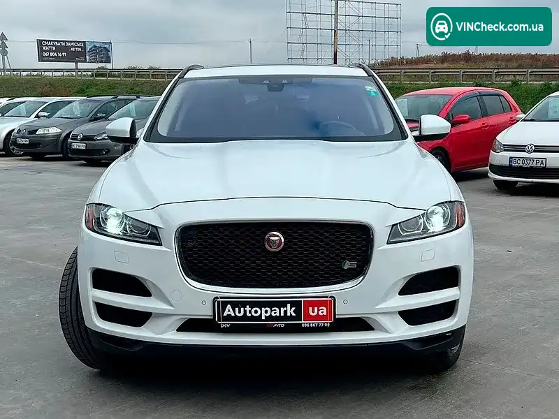 Jaguar F-Pace 2017, фото з оголошення 2 з 20, VIN SADCJ2BV3HA896058