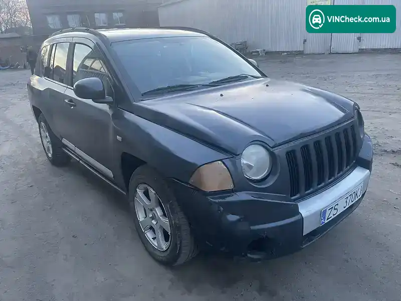 Jeep Compass 2007, фото з оголошення 1 з 11, VIN 1J8FFC7YX7D191525