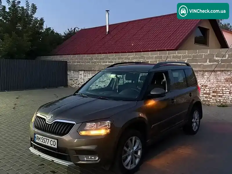 Skoda Yeti 2016, фото з оголошення 2 з 12, VIN TMBJD75L8G6067831