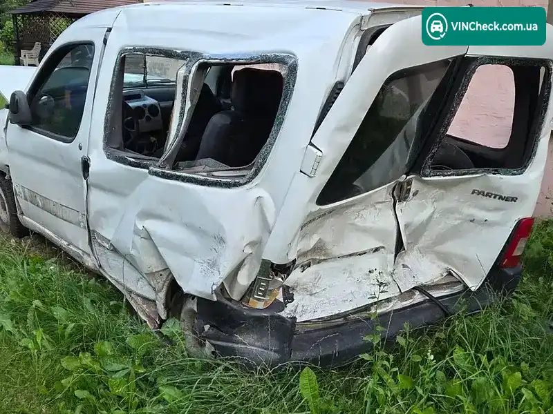 Peugeot Partner 2007, фото з оголошення 1 з 6, VIN VF3GBKFWC96269815