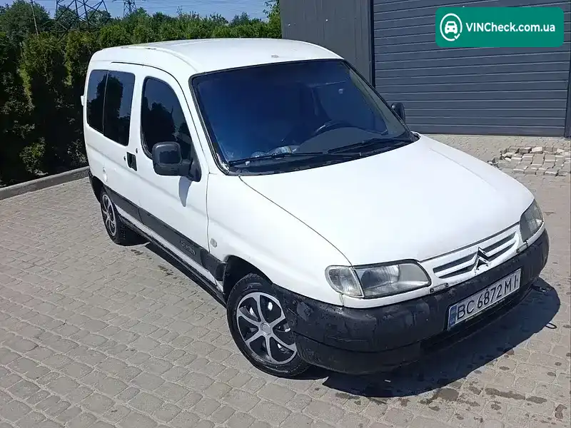 Citroen Berlingo 1999, фото з оголошення 2 з 8, VIN VF7MBWJZF65355958
