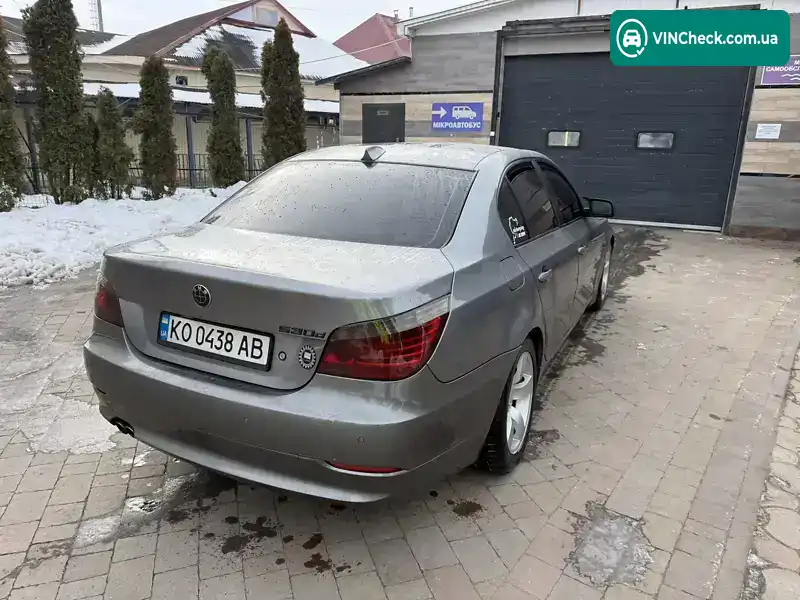 BMW 5 Series 2007, фото з оголошення 1 з 11, VIN WBANX71020CS59190