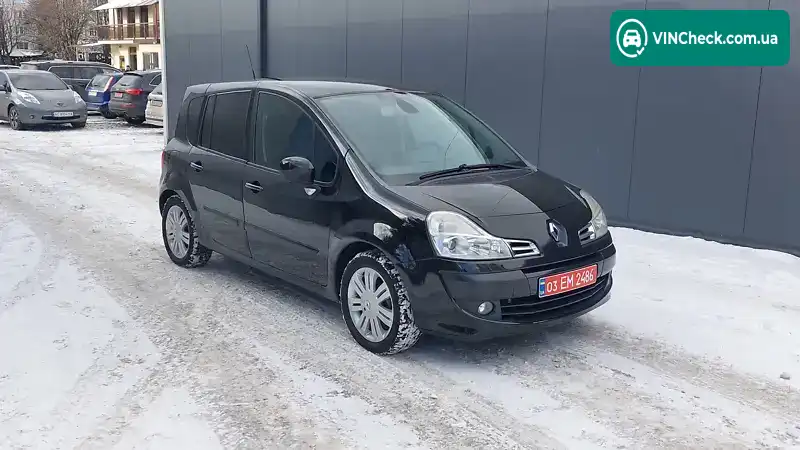 Renault Modus 2008, фото з оголошення 1 з 20, VIN VF1JP0BFA39656118