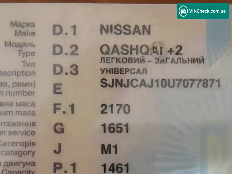 Nissan Qashqai+2 2011, фото з оголошення 2 з 9, VIN SJNJCAJ10U7077871