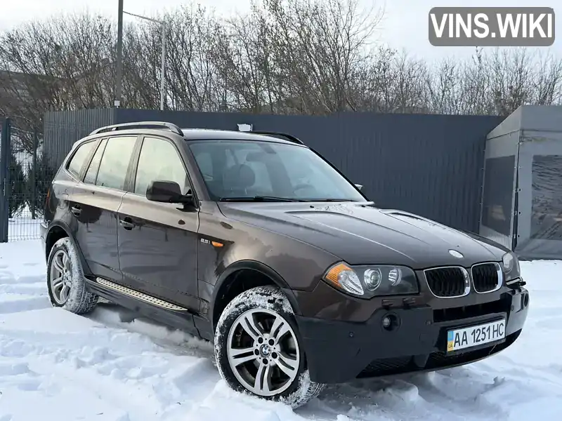 BMW X3 2004, фото з оголошення 1 з 21, VIN WBAPA71090WB10268