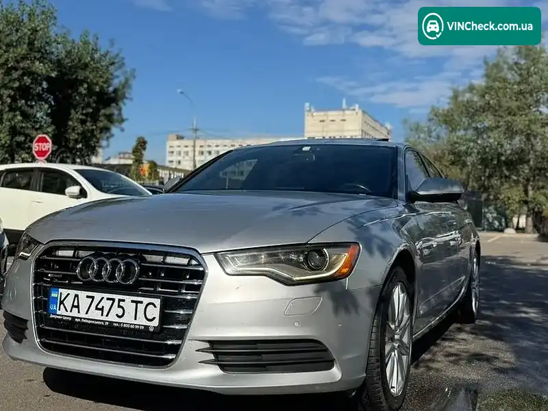Audi A6 2013, фото з оголошення 2 з 20, VIN WAUGFAFC1DN116933