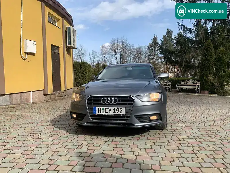 Audi A4 2013, фото з оголошення 2 з 20, VIN WAUZZZ8K1EA002457