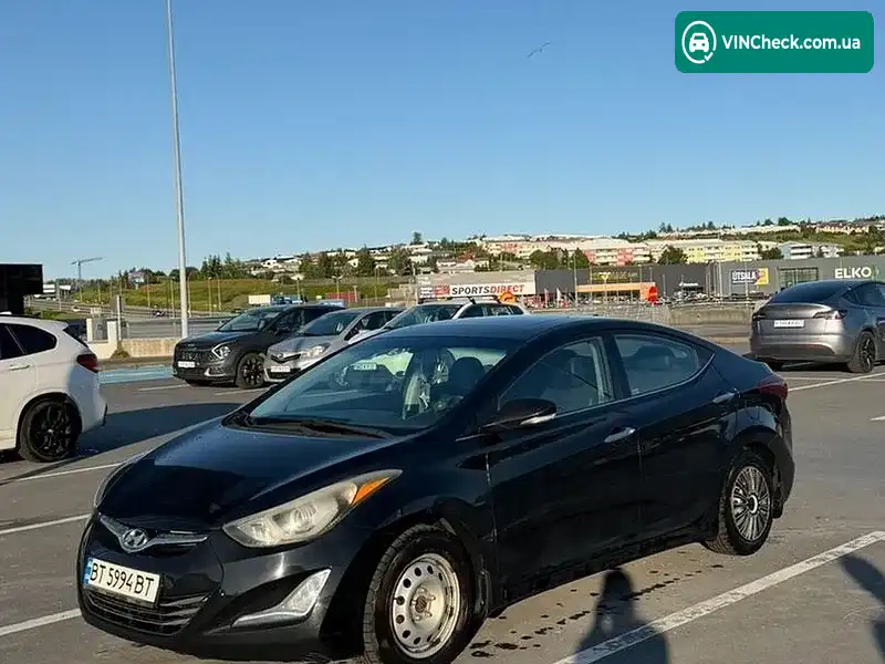 Hyundai Elantra 2013, фото з оголошення 1 з 11, VIN KMHDH4AE5EU071959