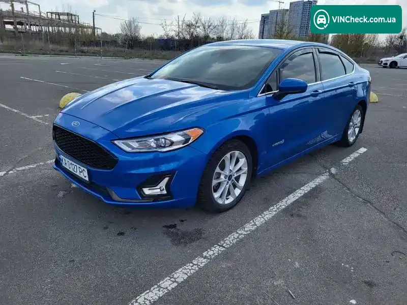 Ford Fusion 2019, фото з оголошення 1 з 21, VIN 3FA6P0LUXKR168127