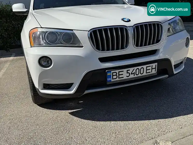 BMW X3 2012, фото з оголошення 1 з 19, VIN 5UXWX9C51D0A18676