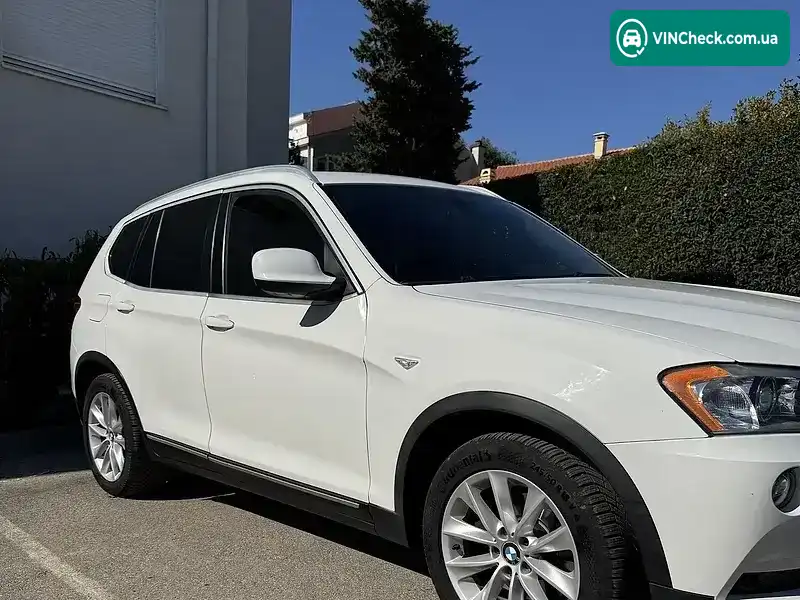 BMW X3 2012, фото з оголошення 2 з 19, VIN 5UXWX9C51D0A18676