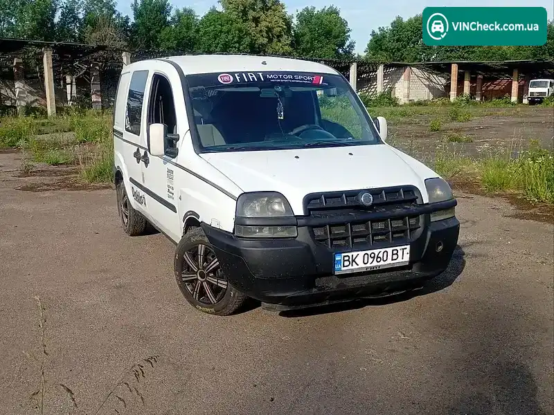 Fiat Doblo 2001, фото з оголошення 1 з 5, VIN ZFA22300005016858