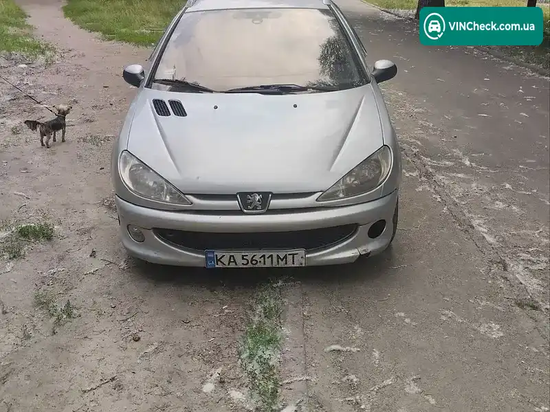 Peugeot 206 2004, фото з оголошення 1 з 14, VIN VF32K9HZA44308911