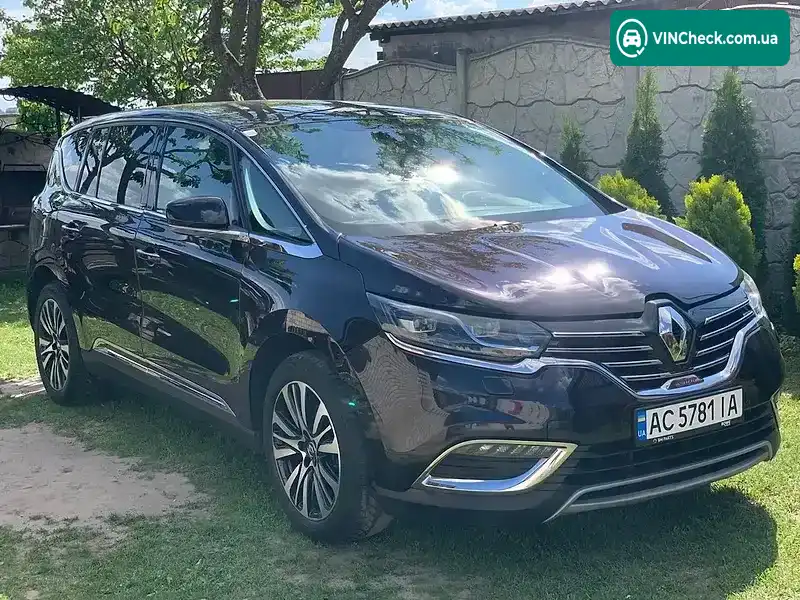 Renault Espace 2016, фото з оголошення 1 з 19, VIN VF1RFC00655341385