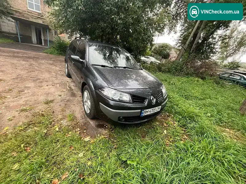 Renault Megane 2007, фото з оголошення 1 з 8, VIN VF1KMSEC637125368