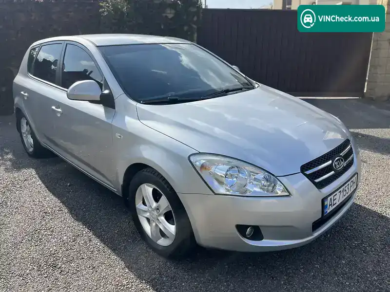 Kia Ceed 2007, фото з оголошення 2 з 20, VIN Y6LFF24238L002066